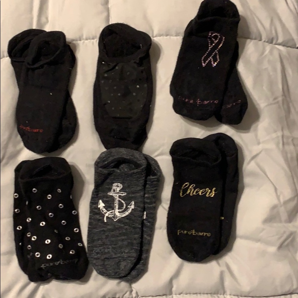 Pure barre sticky socks